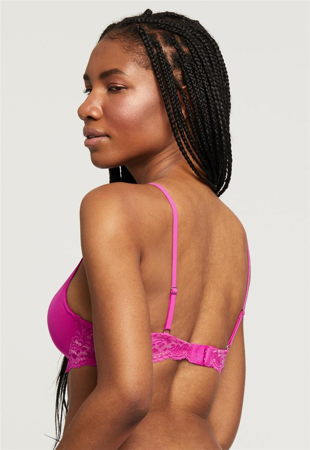 Montelle - Mystique plunge pink bh