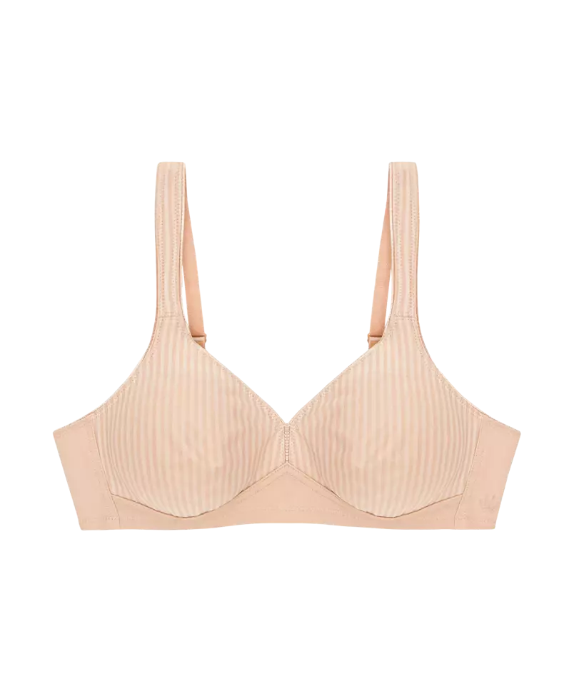 Triumph - Modern Soft+Cotton wireless beige bh