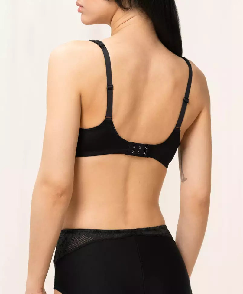 Triumph - Modern Lace+Cotton wireless black bh