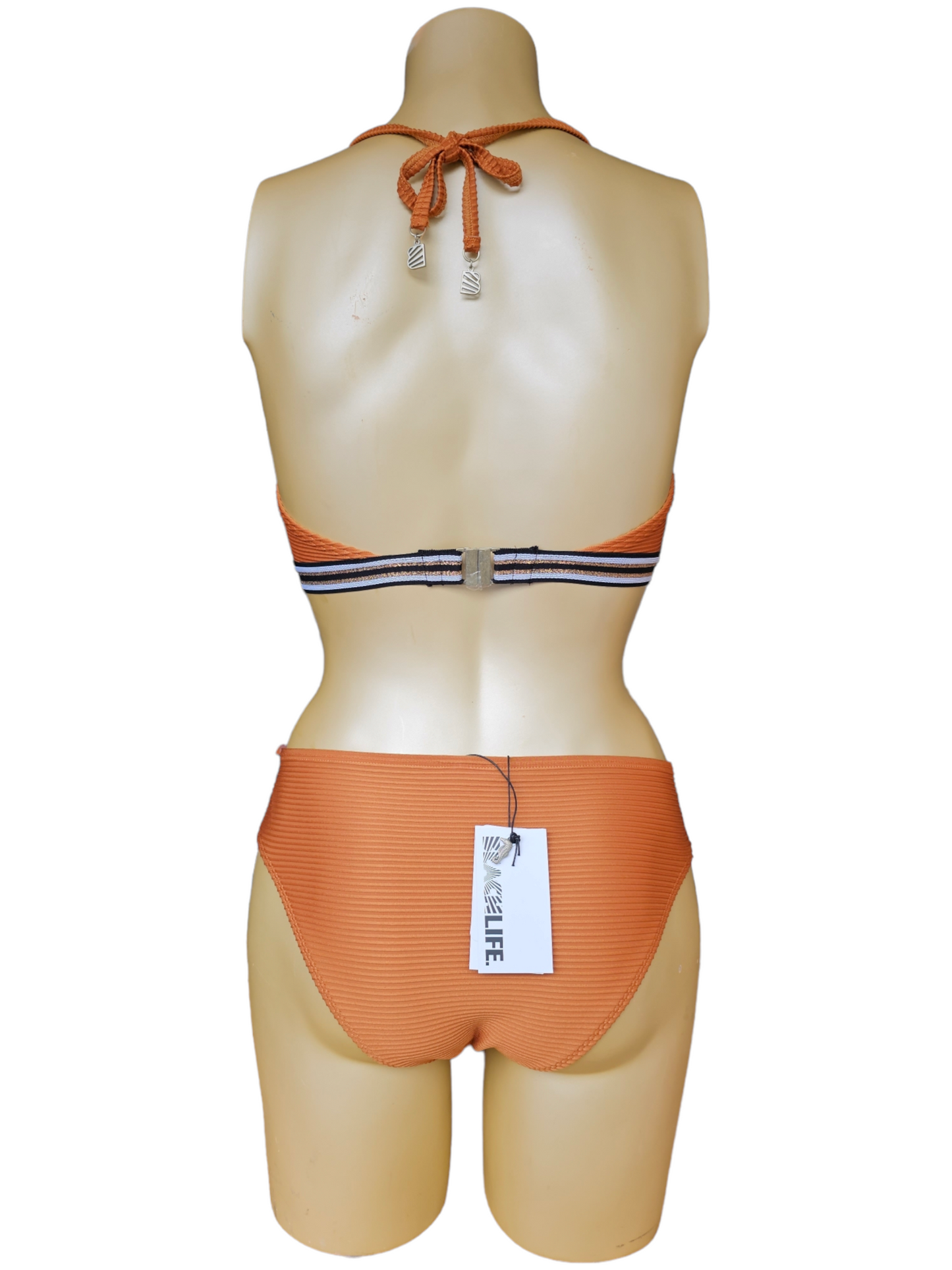 Beachlife - Leather Brown bikini set
