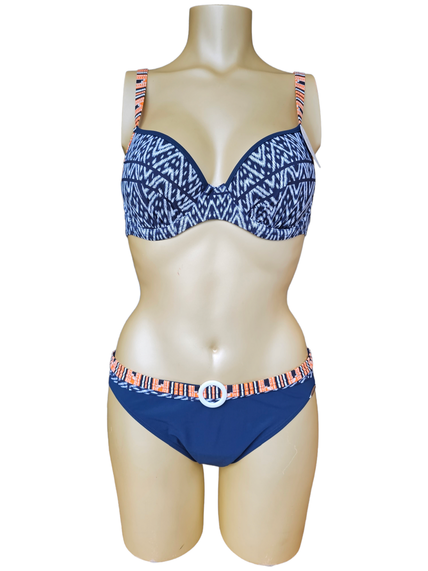 Sunflair - Orange Blue bikini set