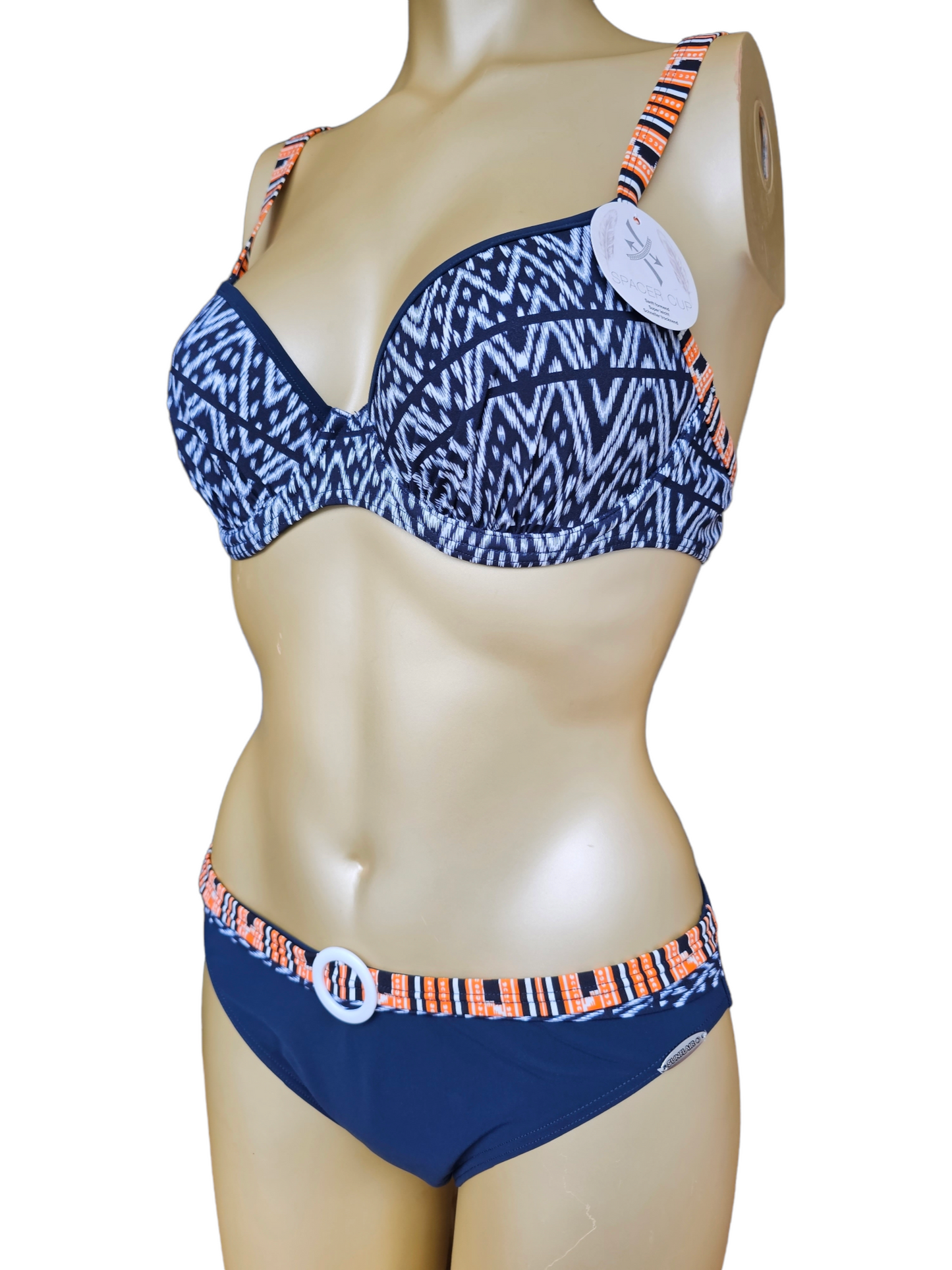 Sunflair - Orange Blue bikini set