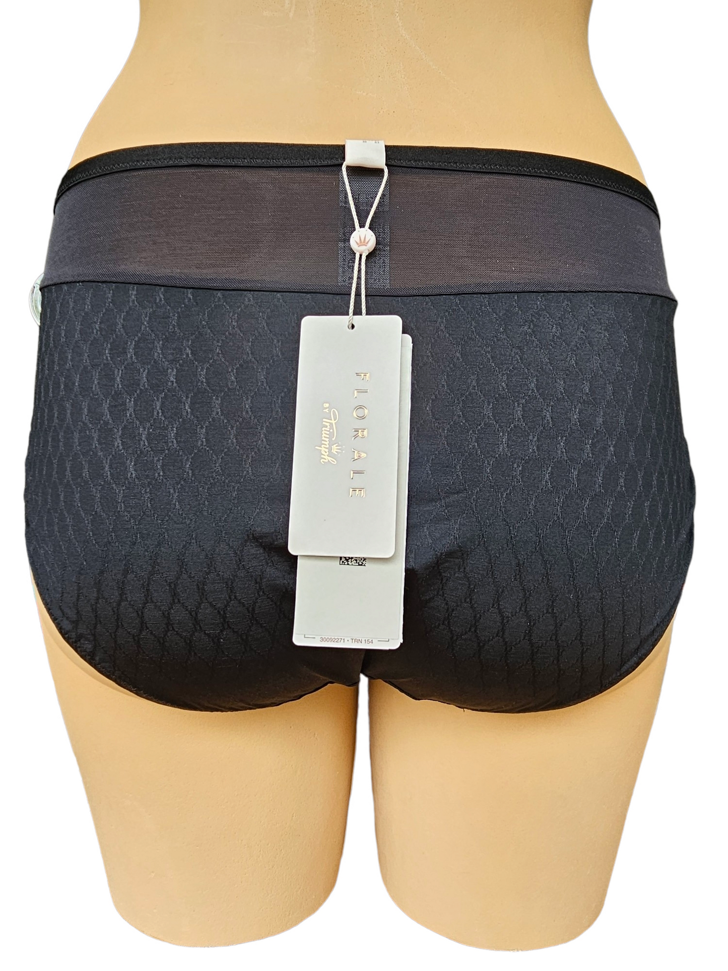 Florale by Triumph - Azalea zwart slip