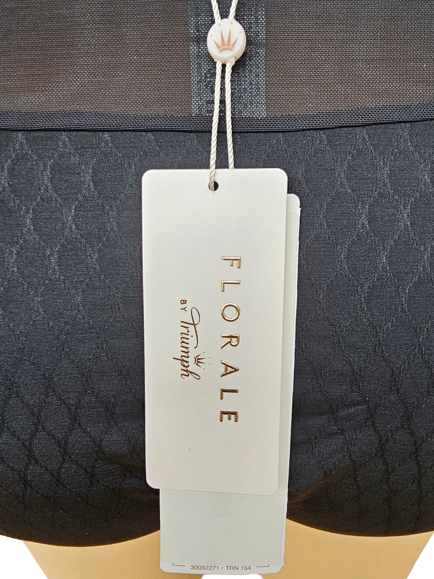 Florale by Triumph - Azalea zwart slip