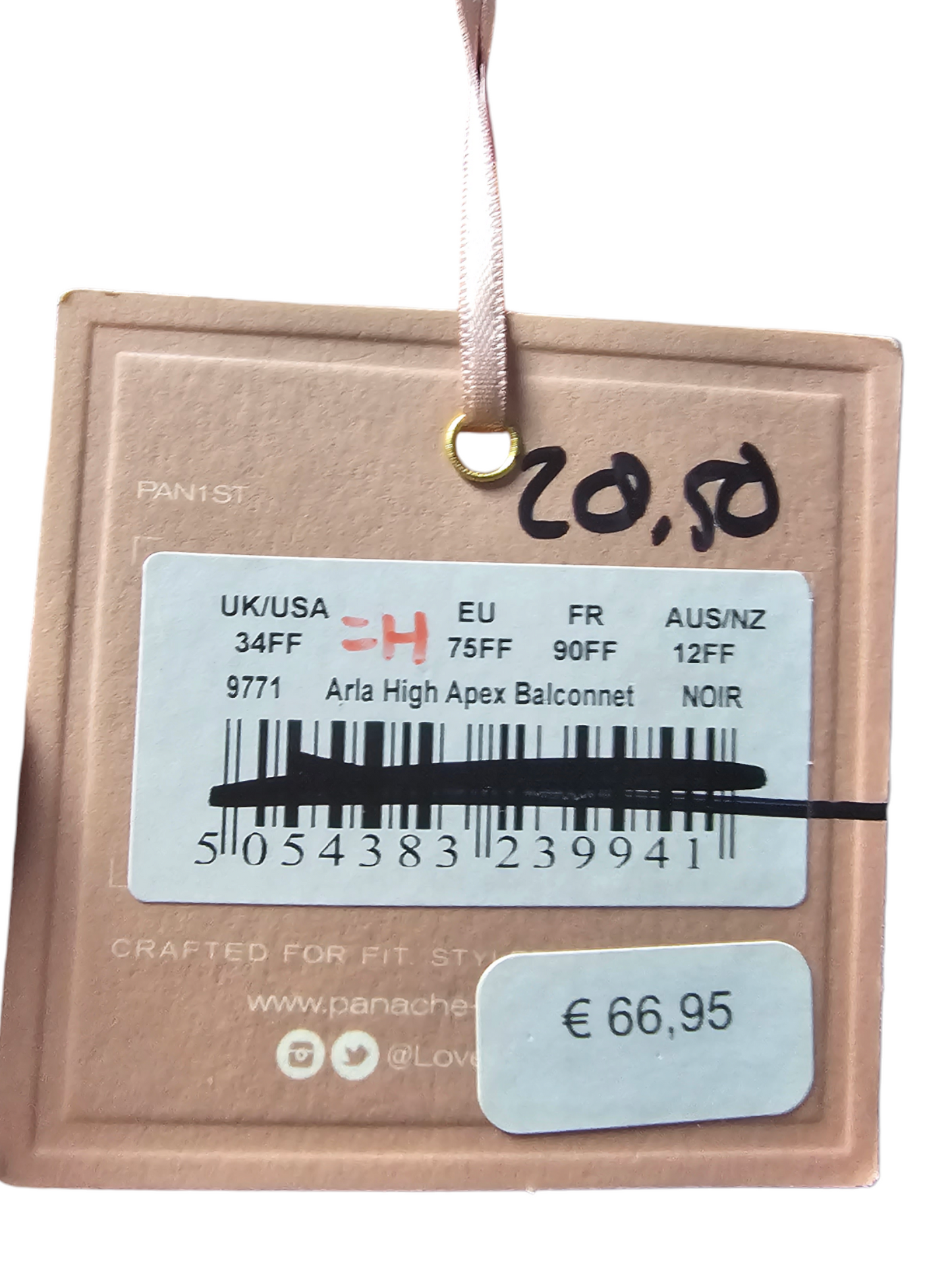Panache - Arla zwart bh