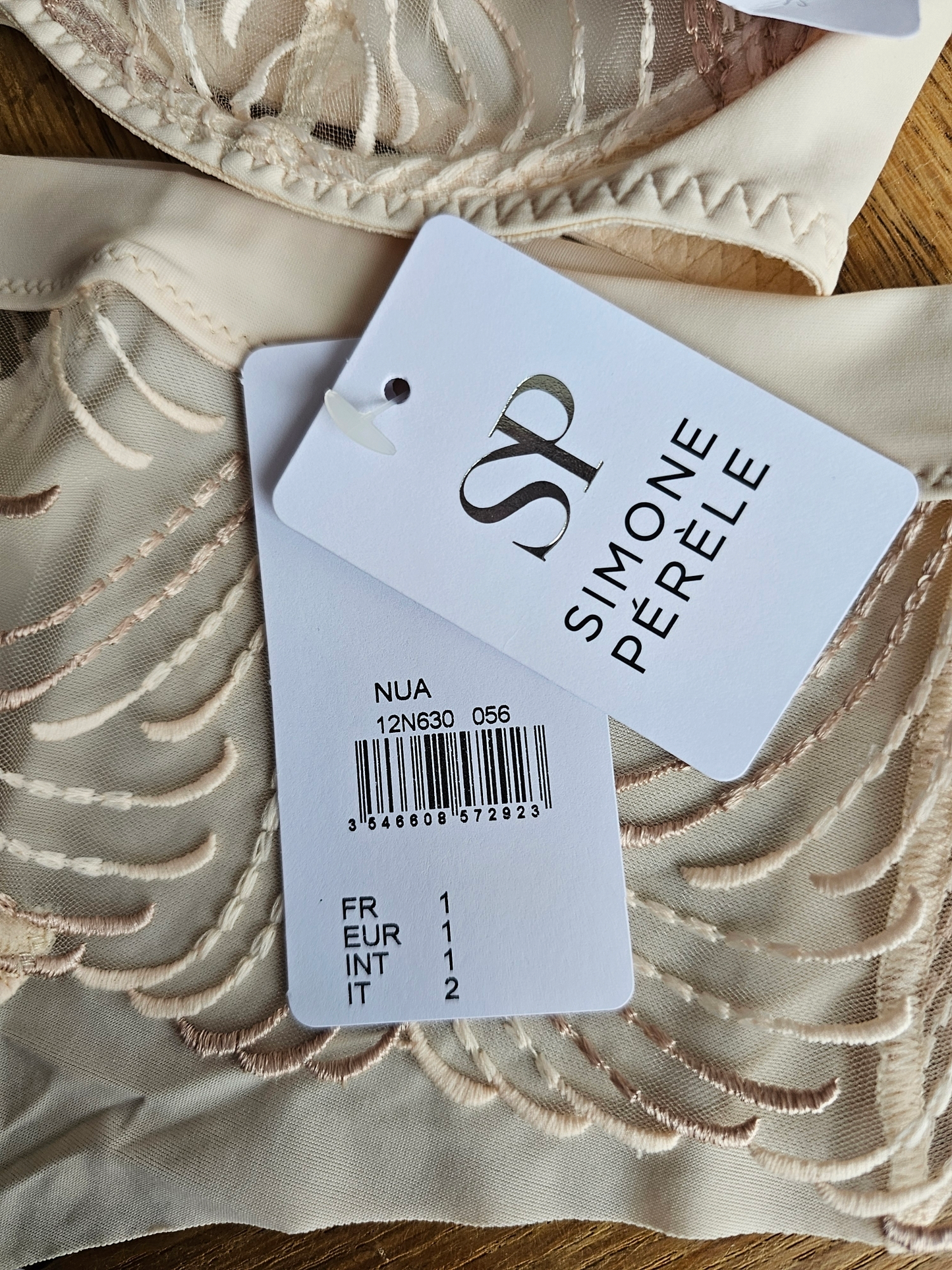 Simone Pérèle - Nuance balconette beige bh set
