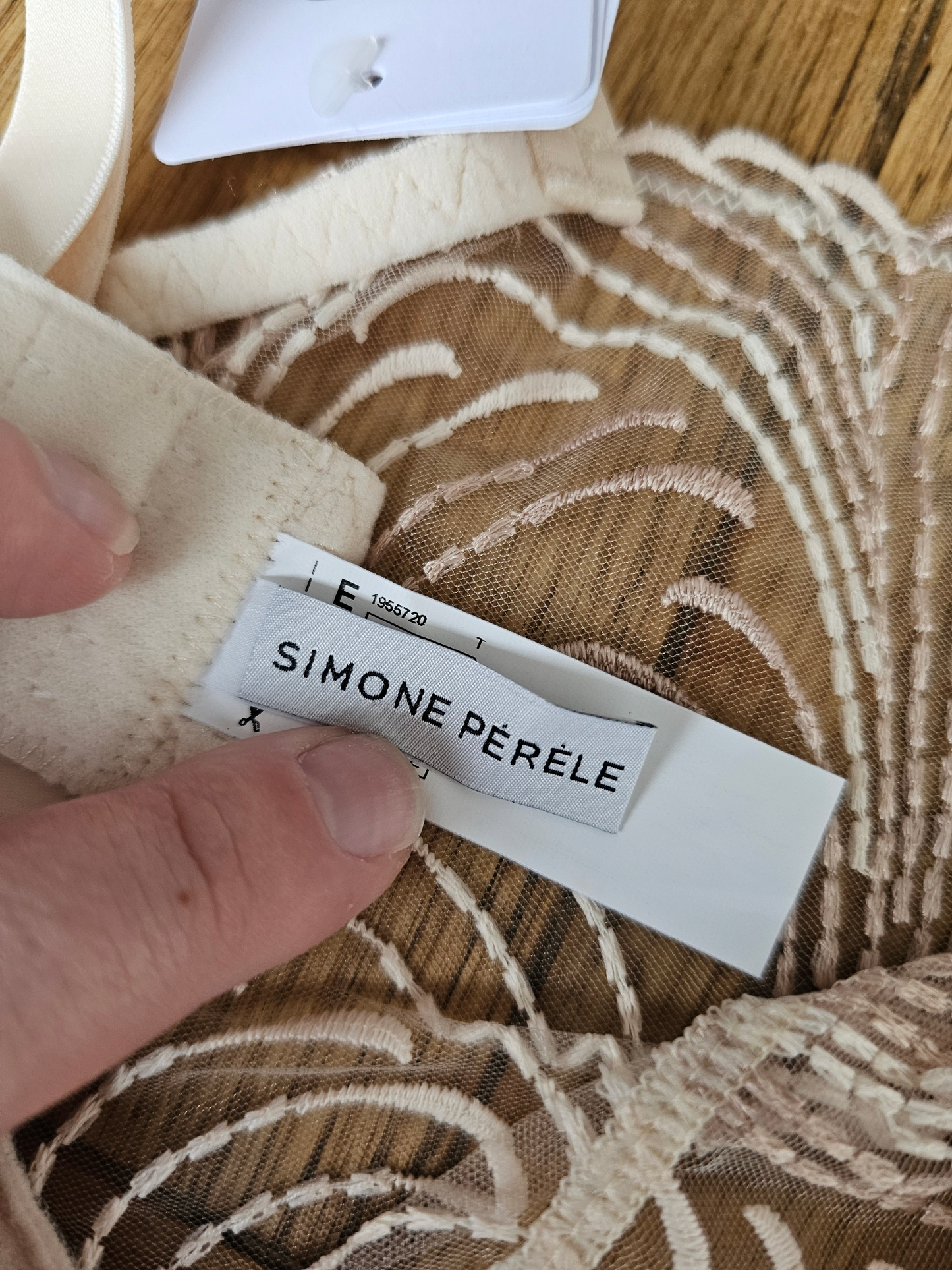 Simone Pérèle - Nuance balconette beige bh set