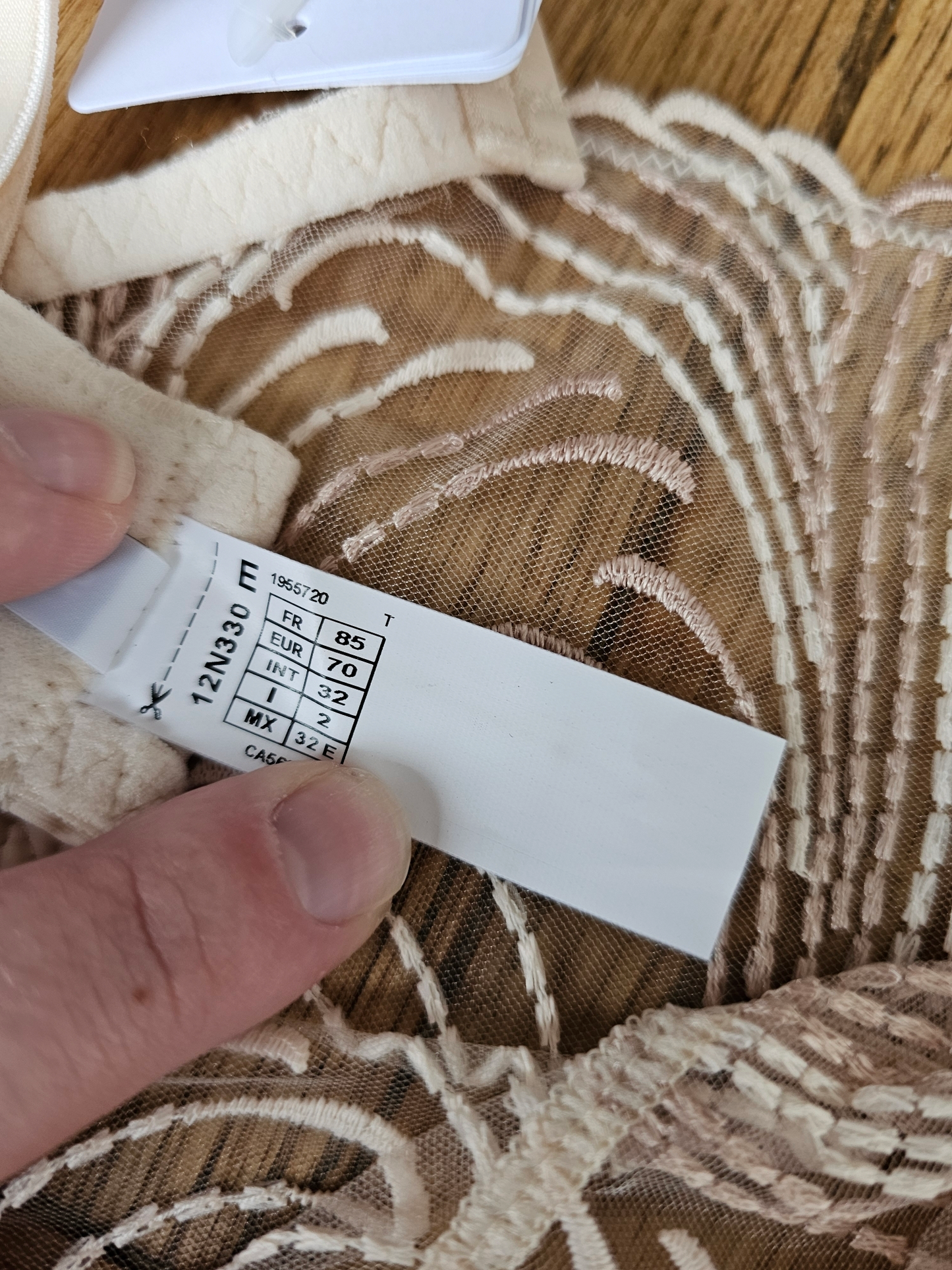 Simone Pérèle - Nuance balconette beige bh set