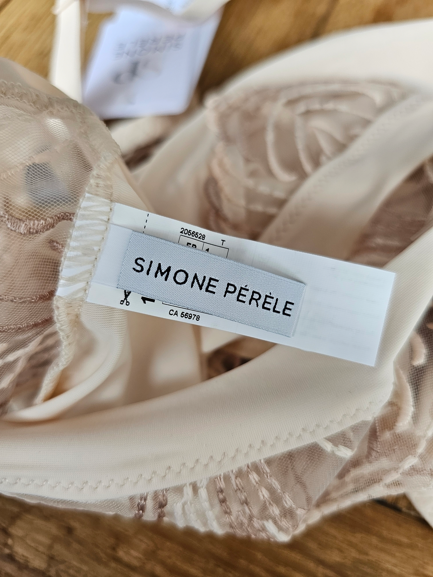 Simone Pérèle - Nuance balconette beige bh set
