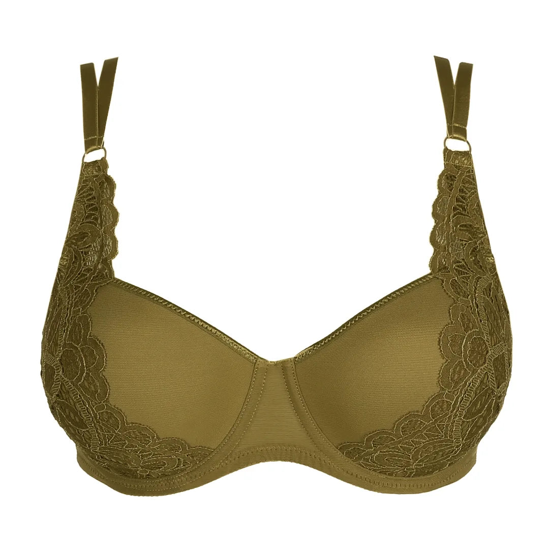 Prima Donna Twist - First Night plant green bh