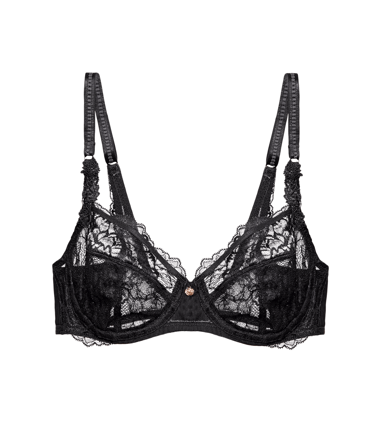 Florale by Triumph - Wild Peony zwart bh