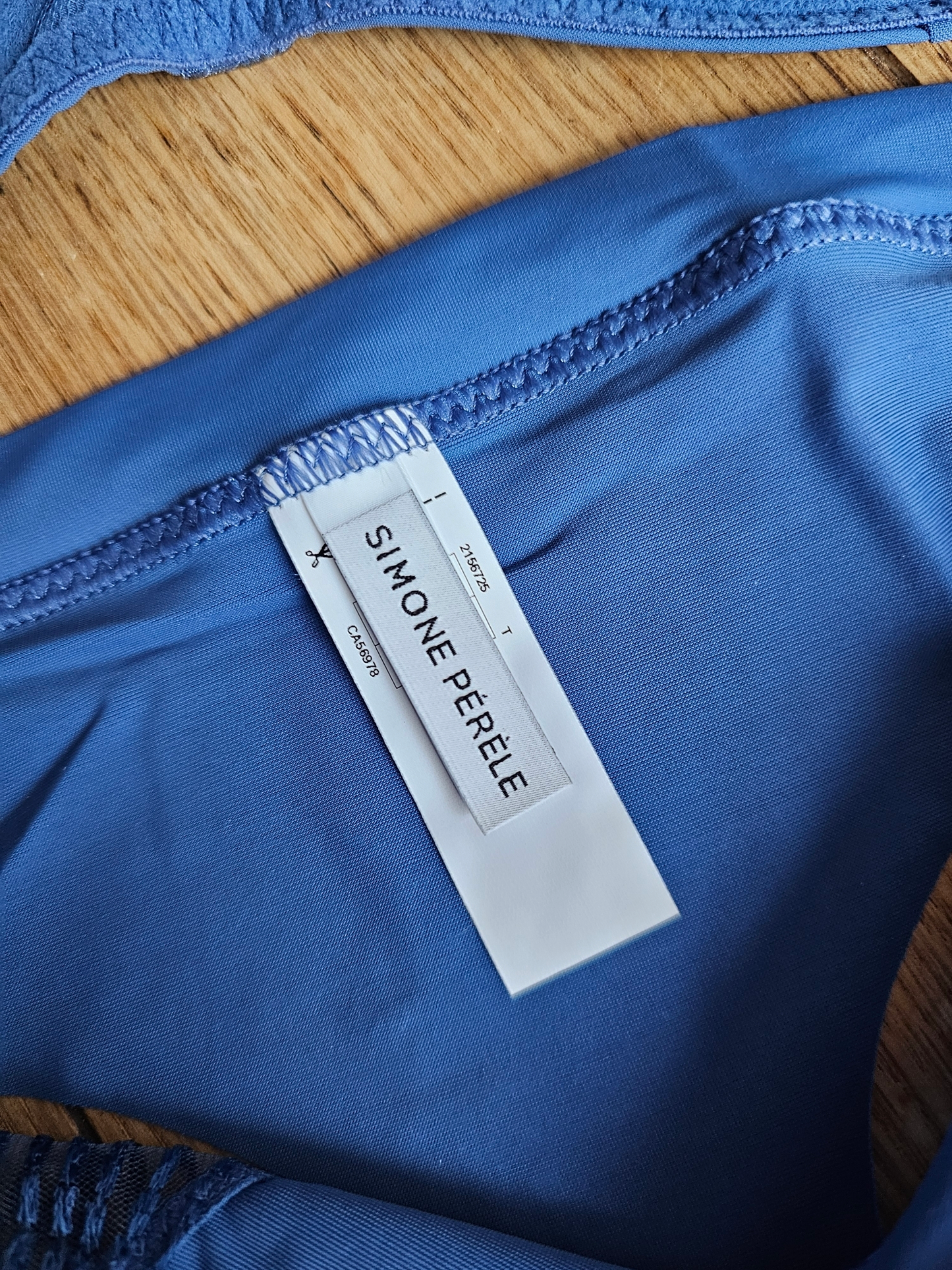 Simone Pérèle - Nuance Storm full cup plunge blue bh set