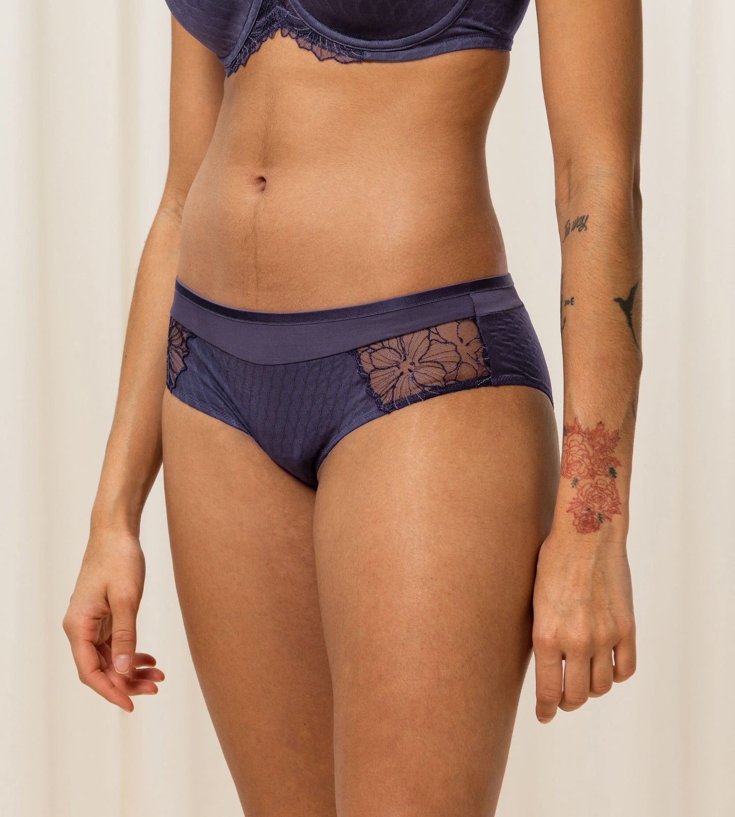 Florale by Triumph - Azalea paars slip