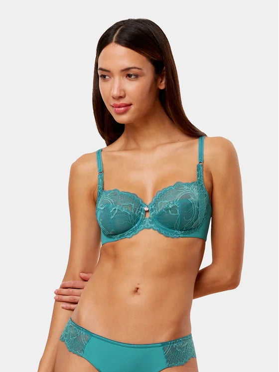 Florale by Triumph - Wild Peony blauw bh
