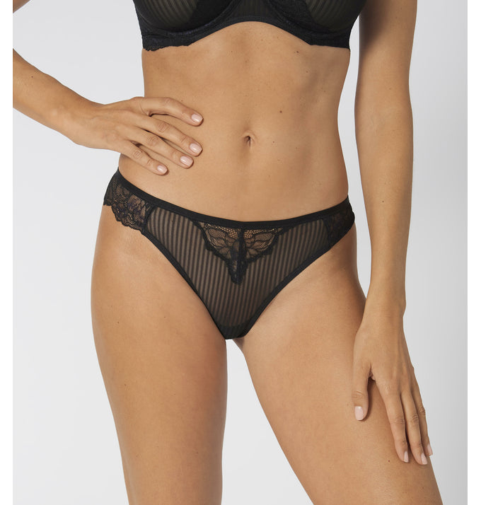 Florale by Triumph - Peony zwart brazilian
