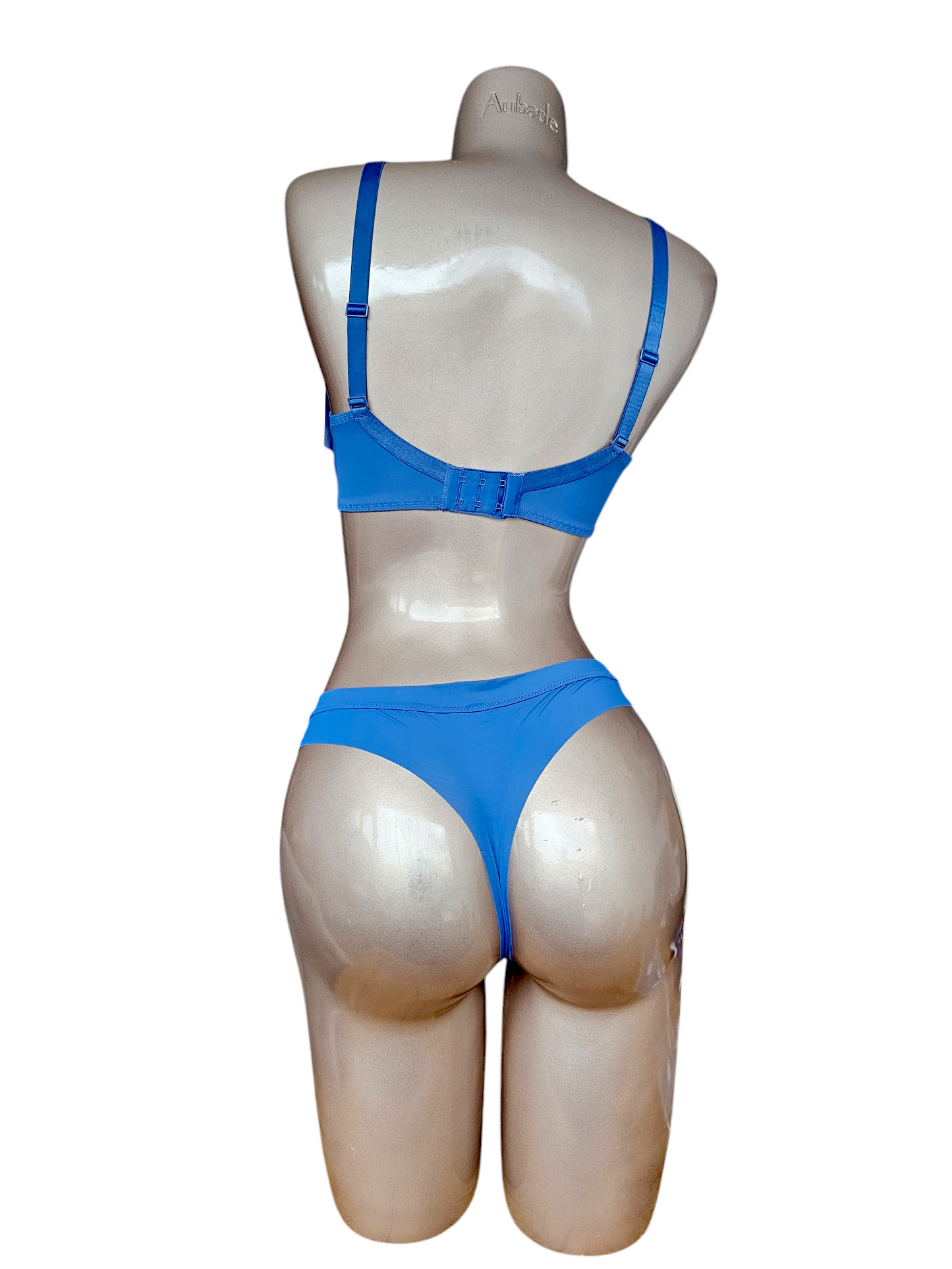 Simone Pérèle - Nuance Storm full cup plunge blue bh set