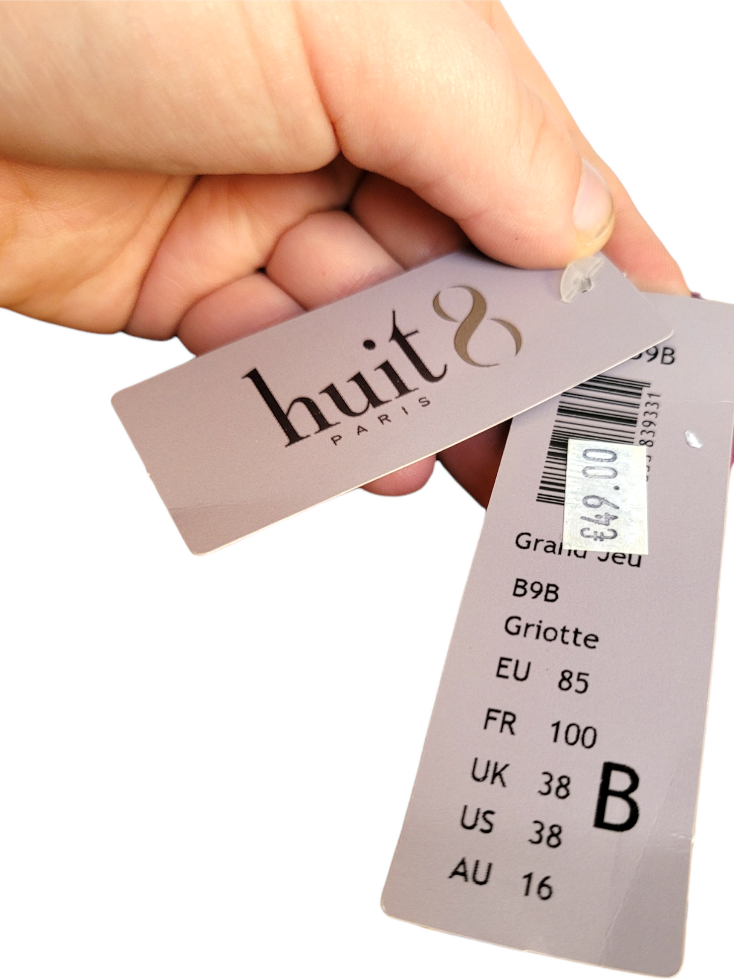 Huit - Grand Jeu Griotte bh