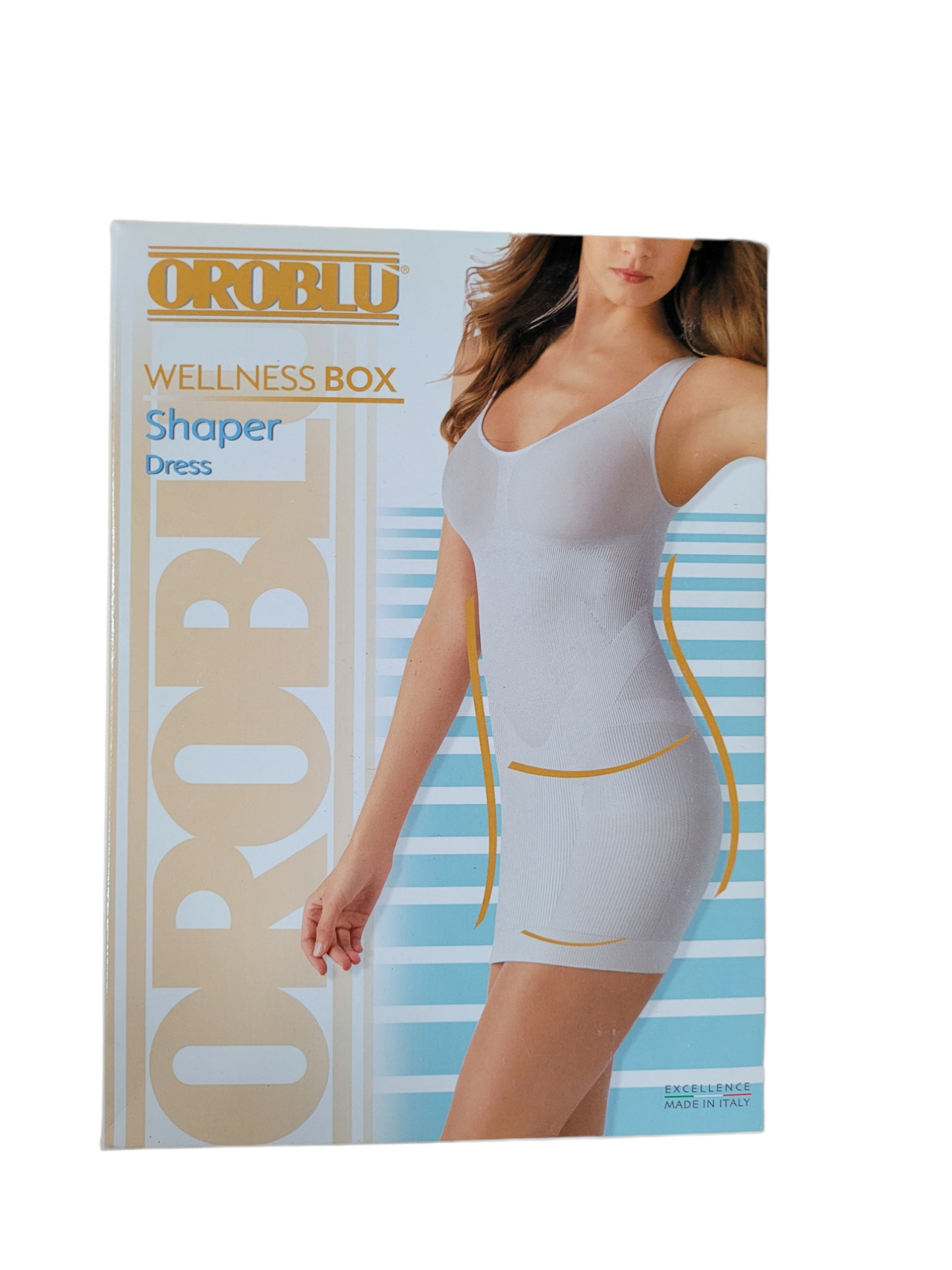 Oroblu - Wellness Box Shaper Dress Wit / Nude / Zwart