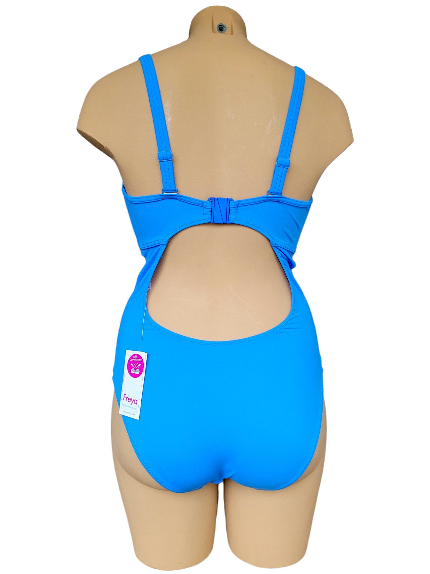 Freya - Remix blauw badpak