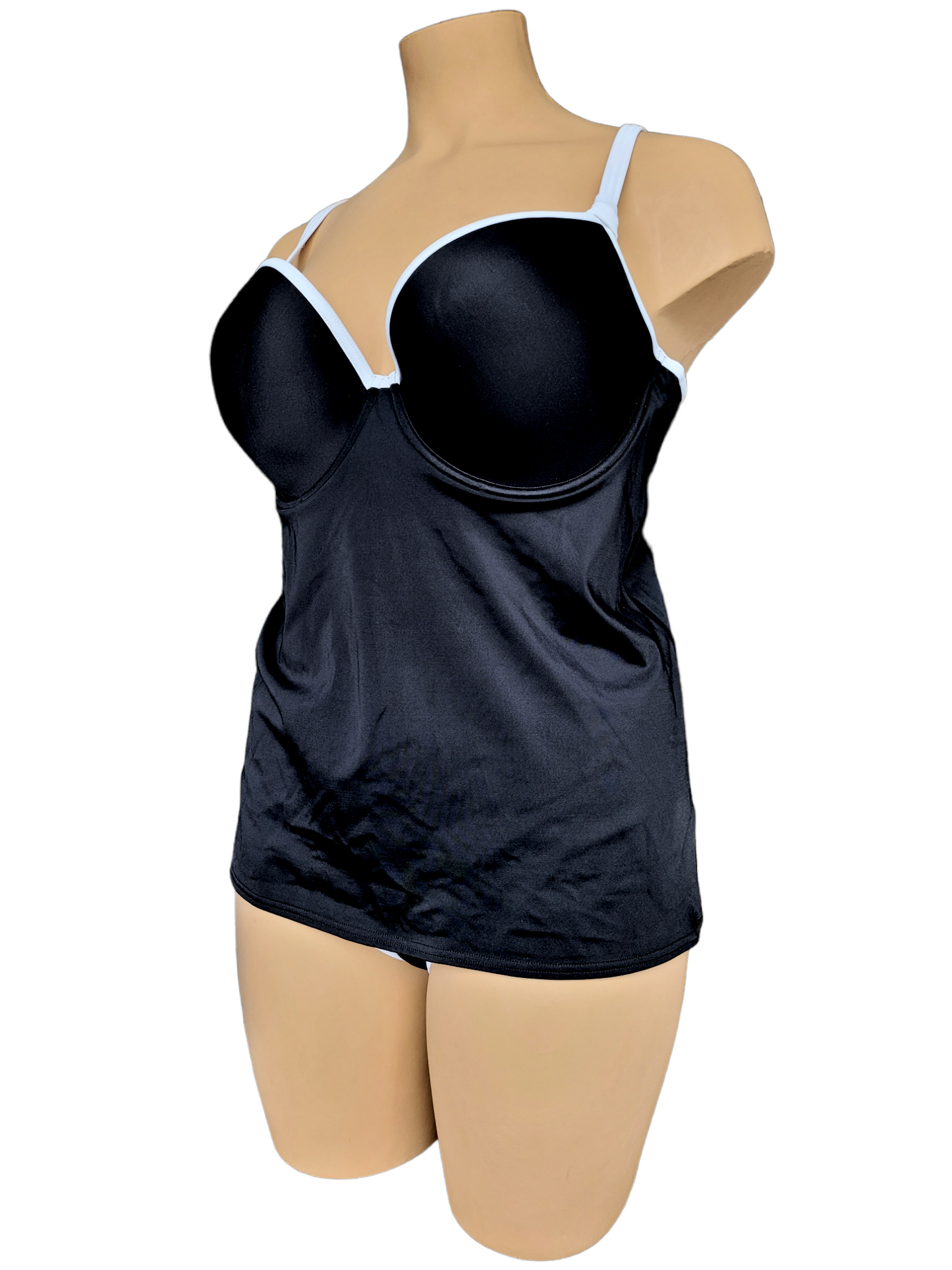 Freya - Deco Back to Black tankini set