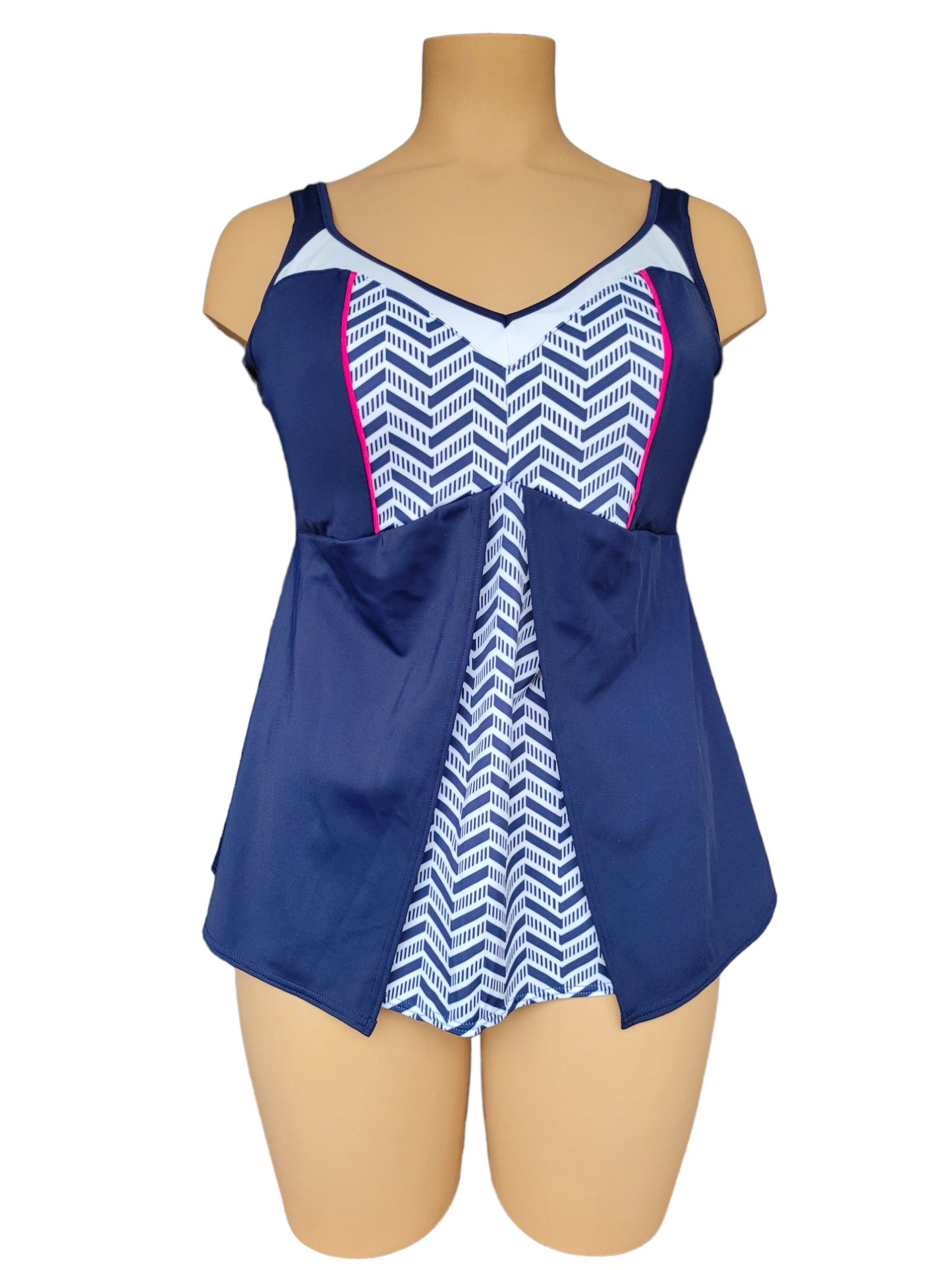 Elomi - Chevron tankini top