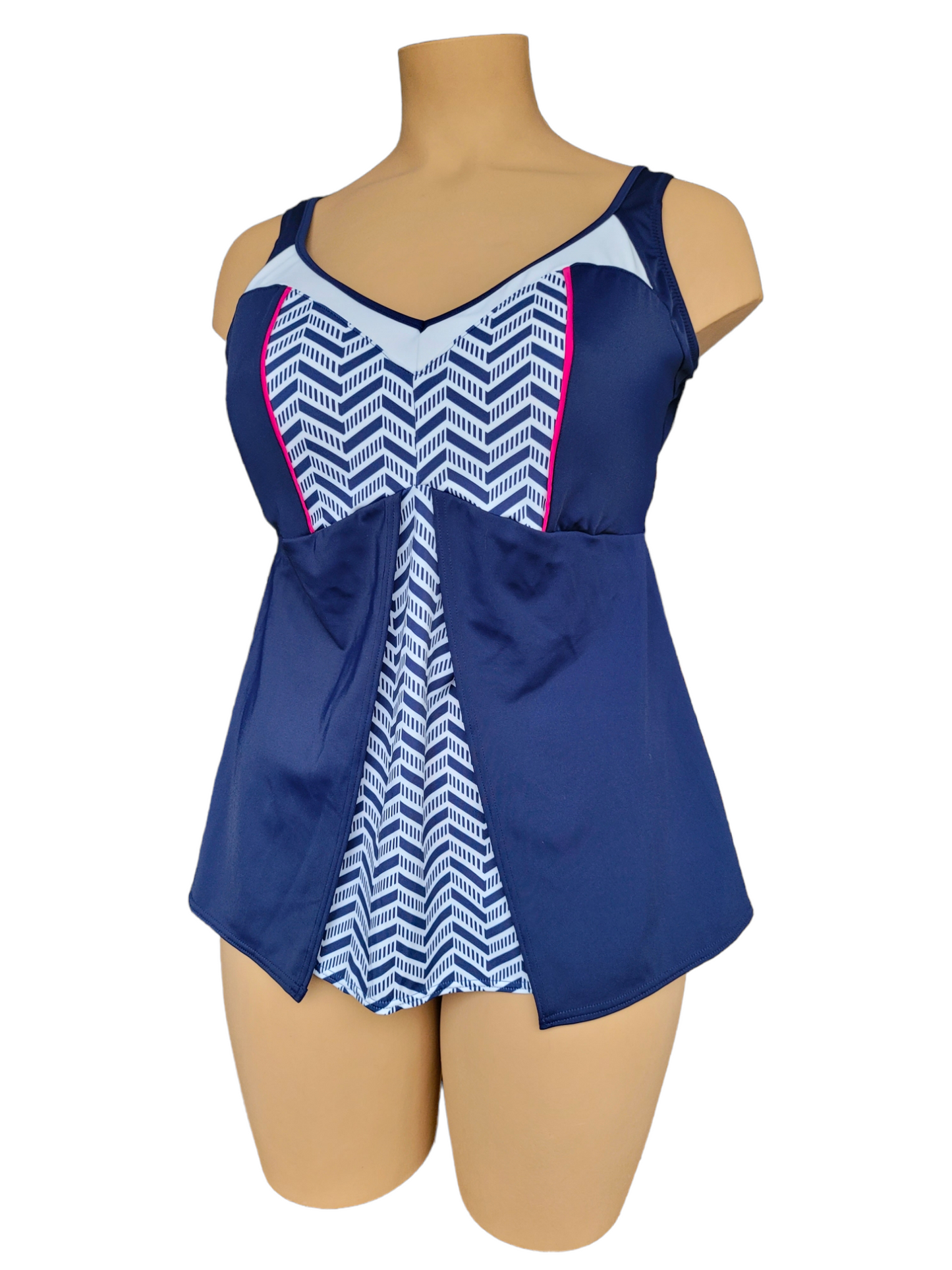 Elomi - Chevron tankini top