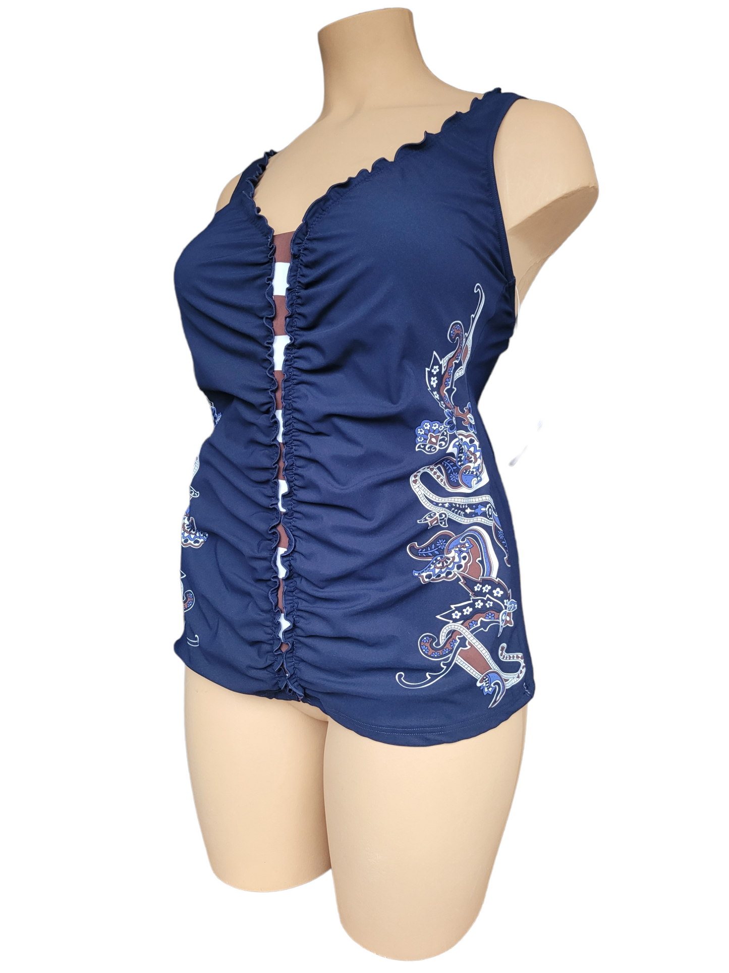 Sunflair - Paisly Marina tankini top
