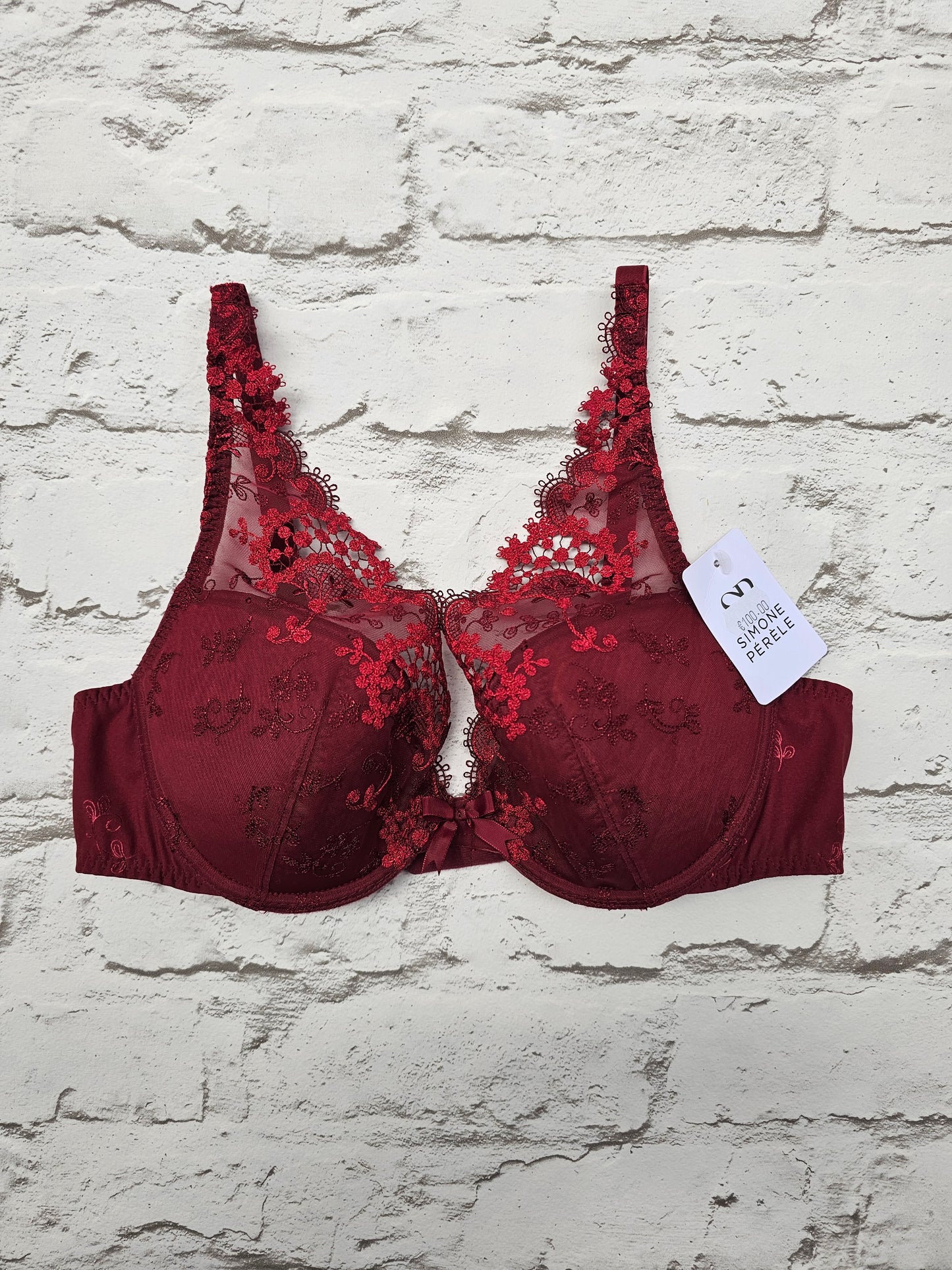 Simone Pérèle - Wish push-up triangle rood bh