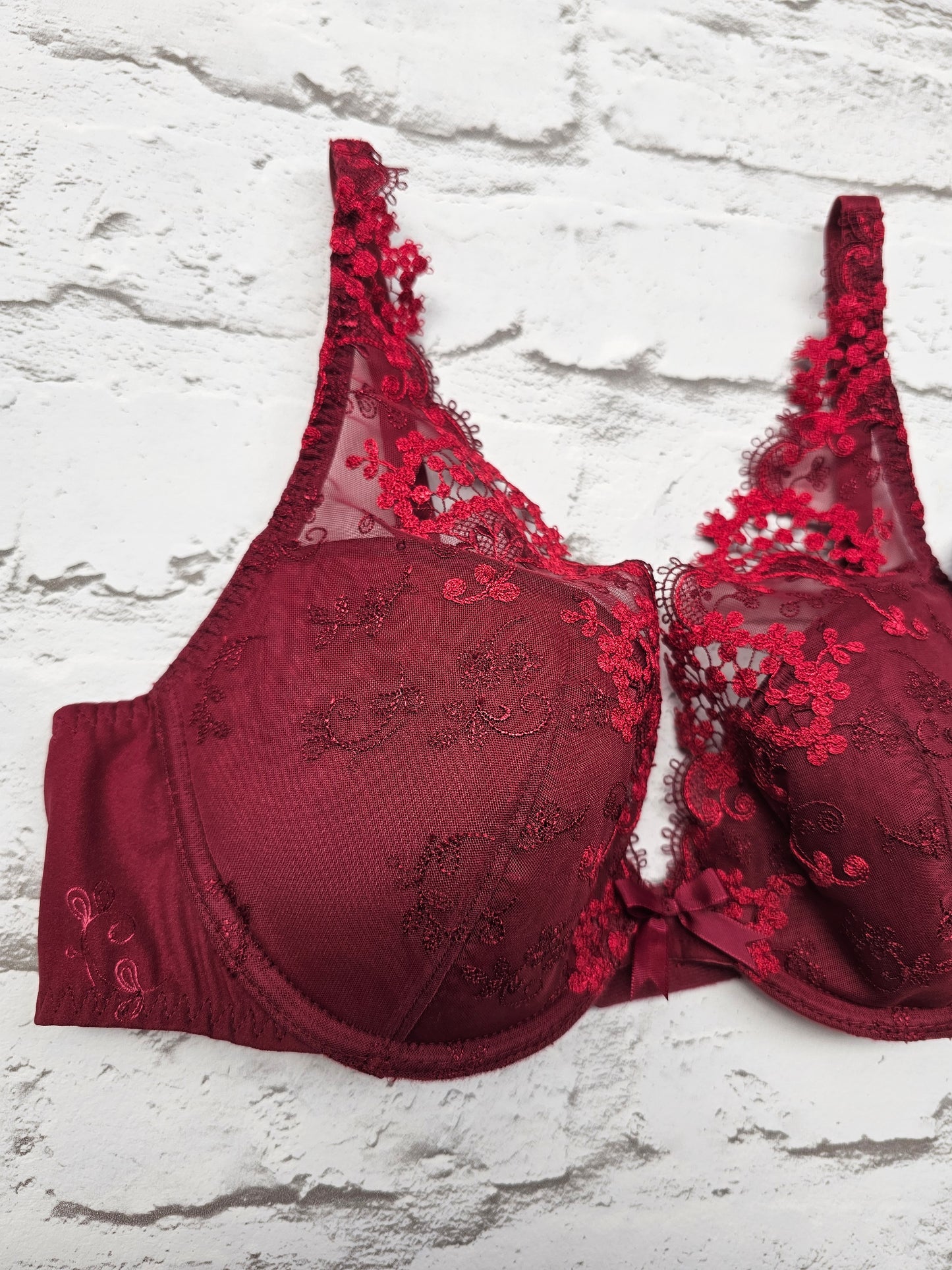 Simone Pérèle - Wish push-up triangle rood bh