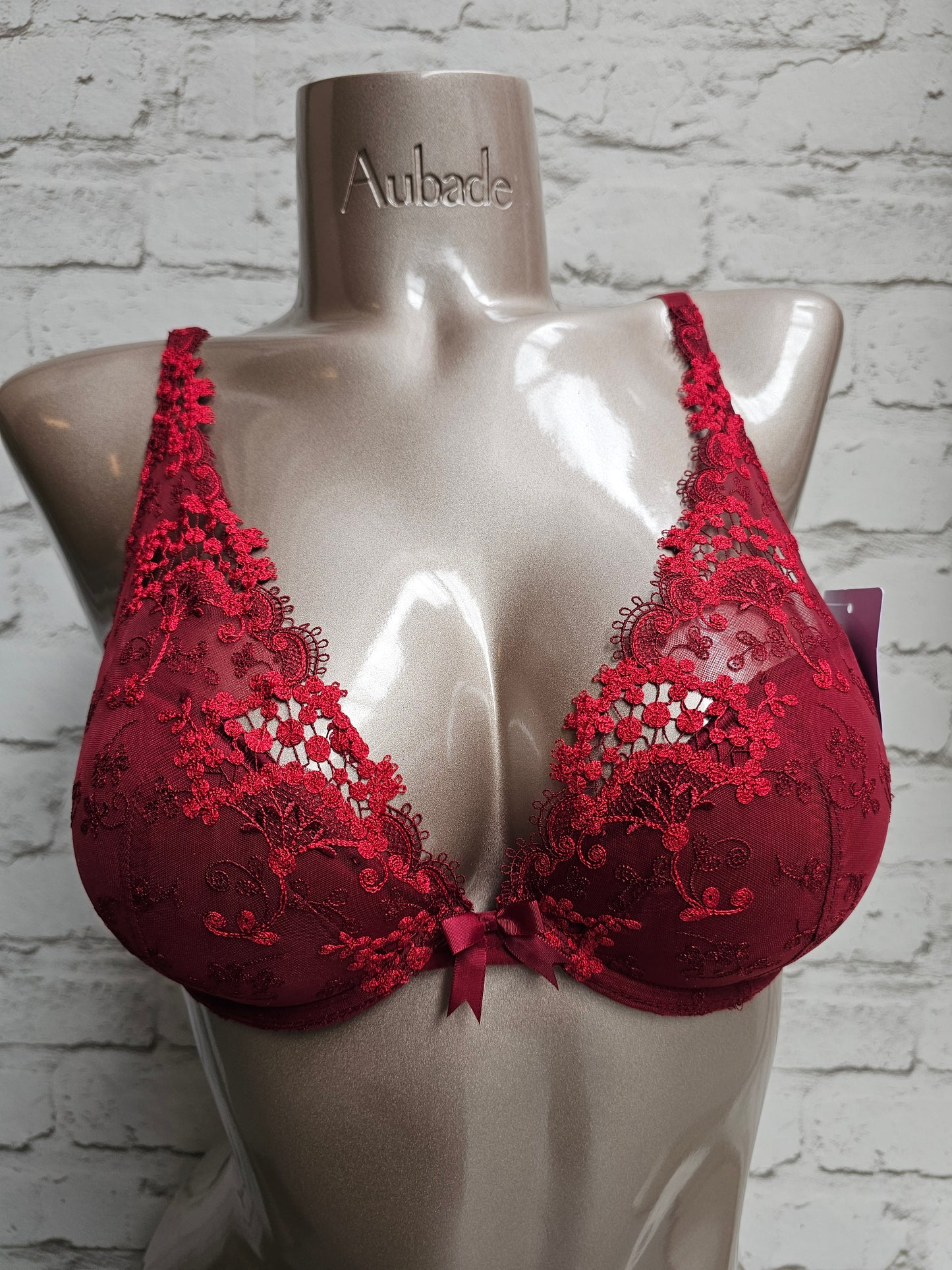 Simone Pérèle - Wish push-up triangle rood bh