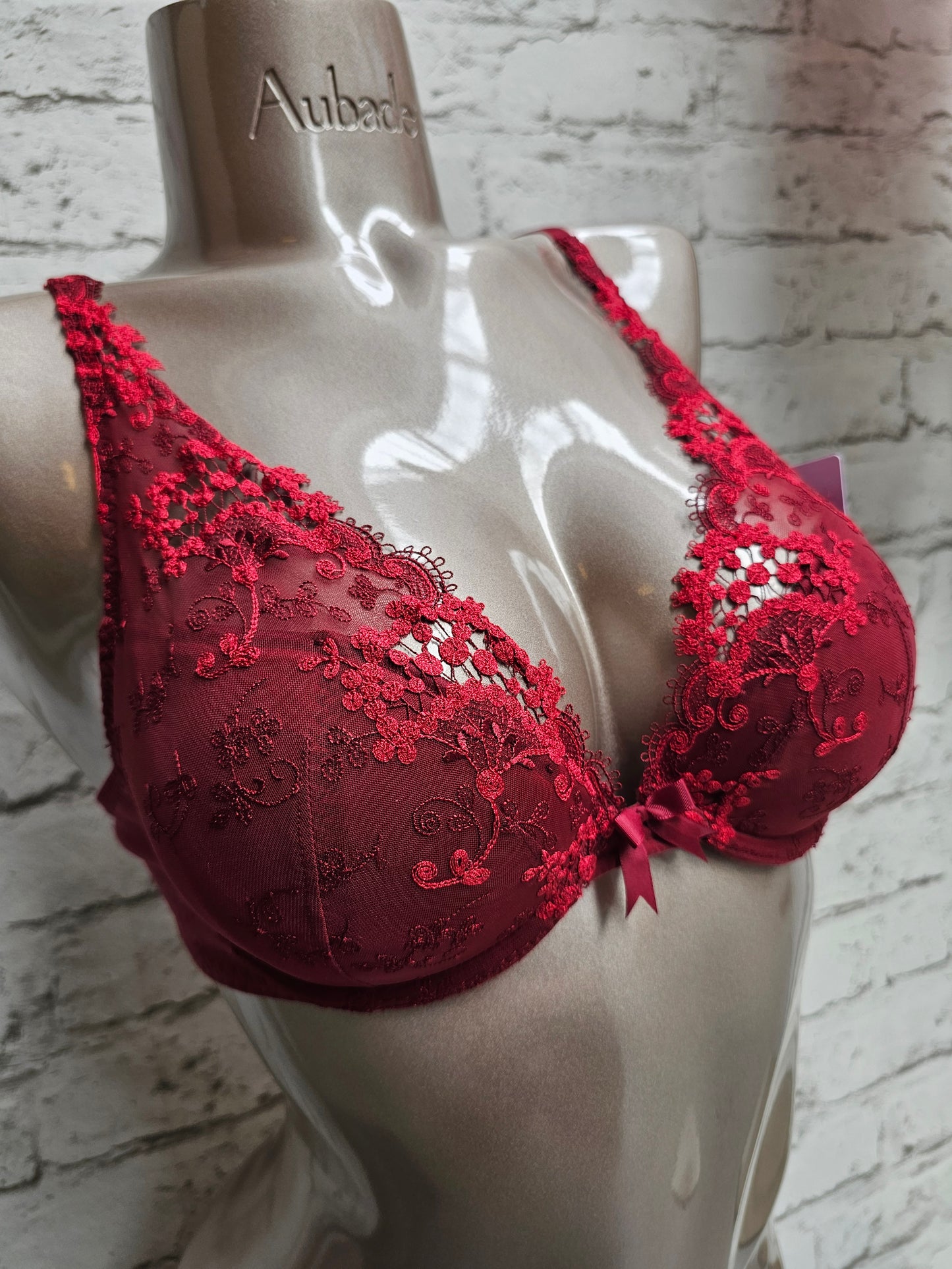 Simone Pérèle - Wish push-up triangle rood bh