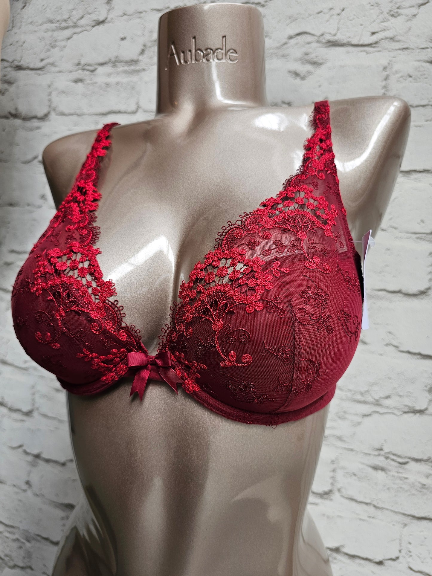 Simone Pérèle - Wish push-up triangle rood bh