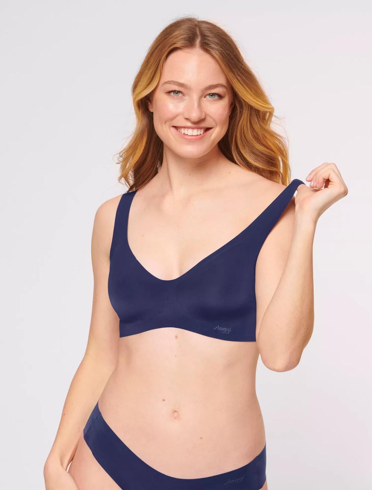 Sloggi - Zero Feel blauw top