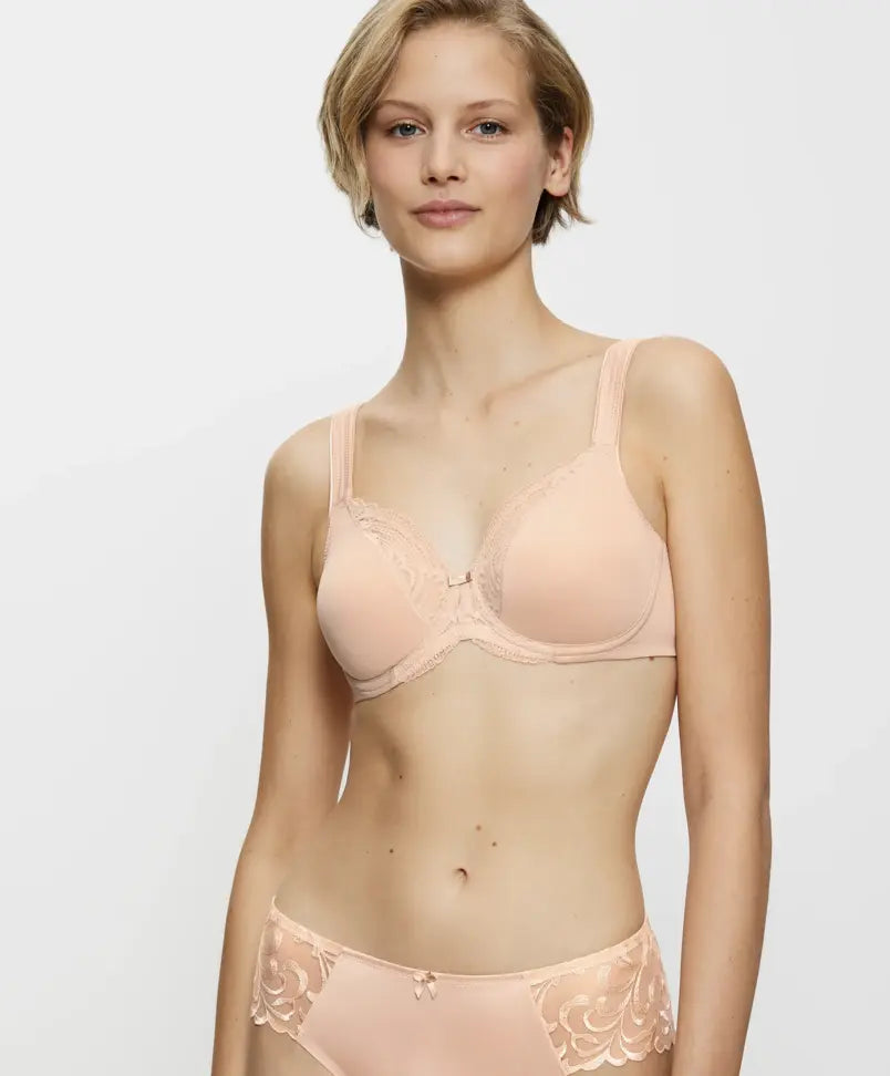 Triumph - Modern Lace+Cotton beige bh