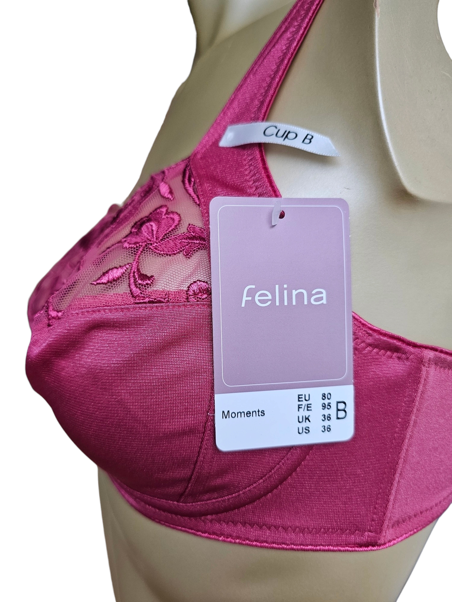 Felina Moments Barberry Red BH - Bots Boutique