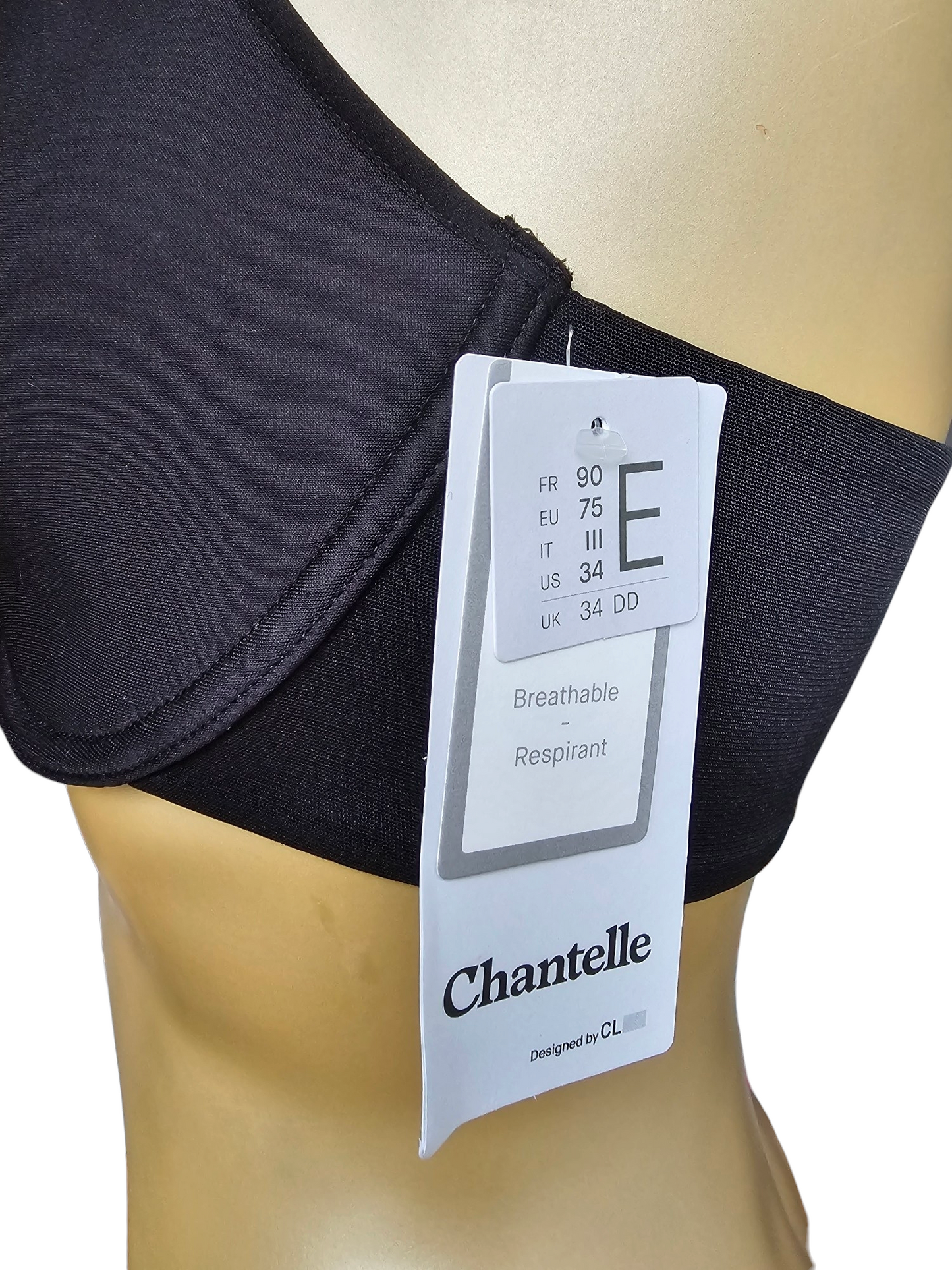 Chantelle - Prime spacer zwart bh