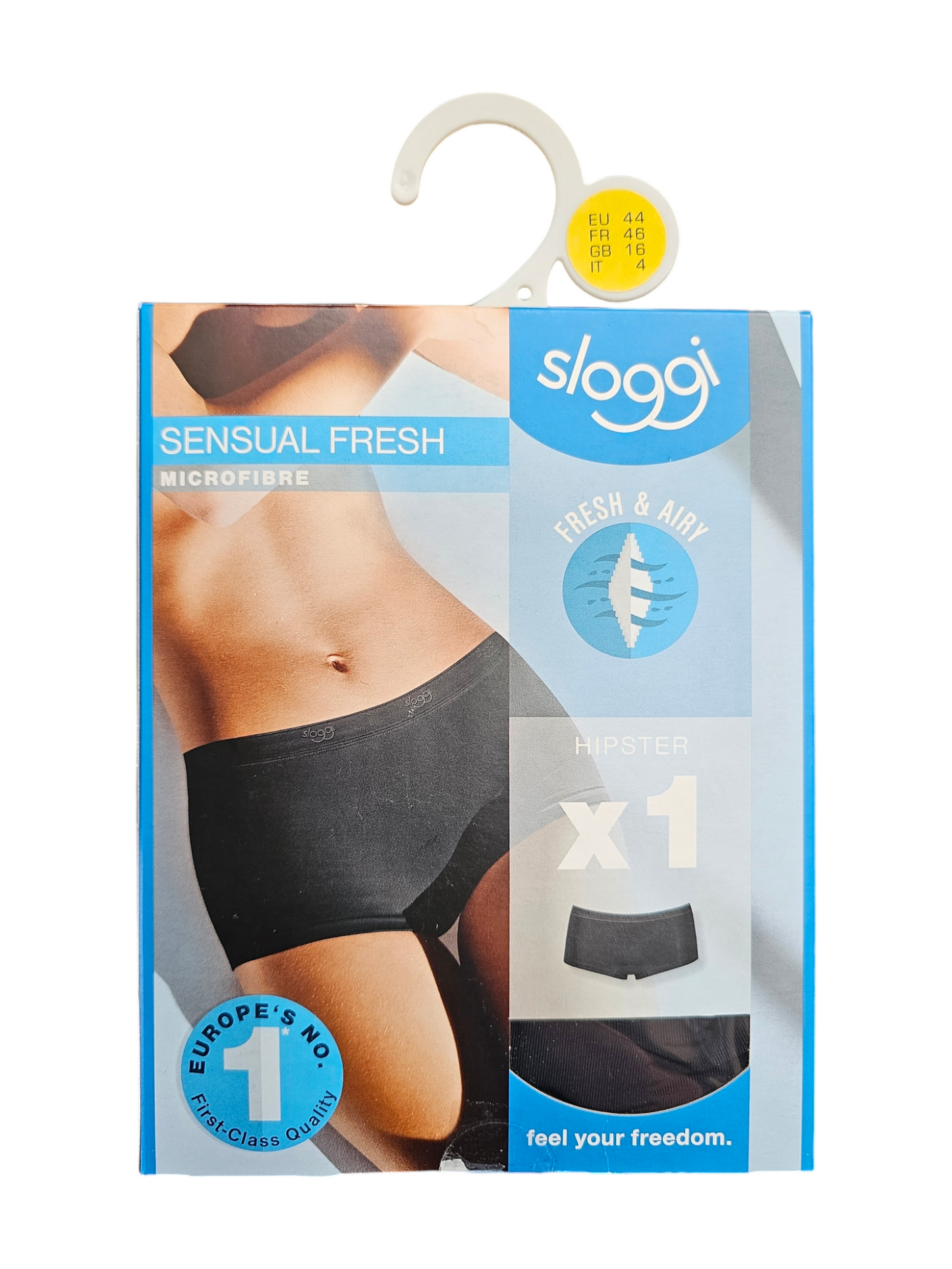 Sloggi - Sensualiteit Fresh zwart slip