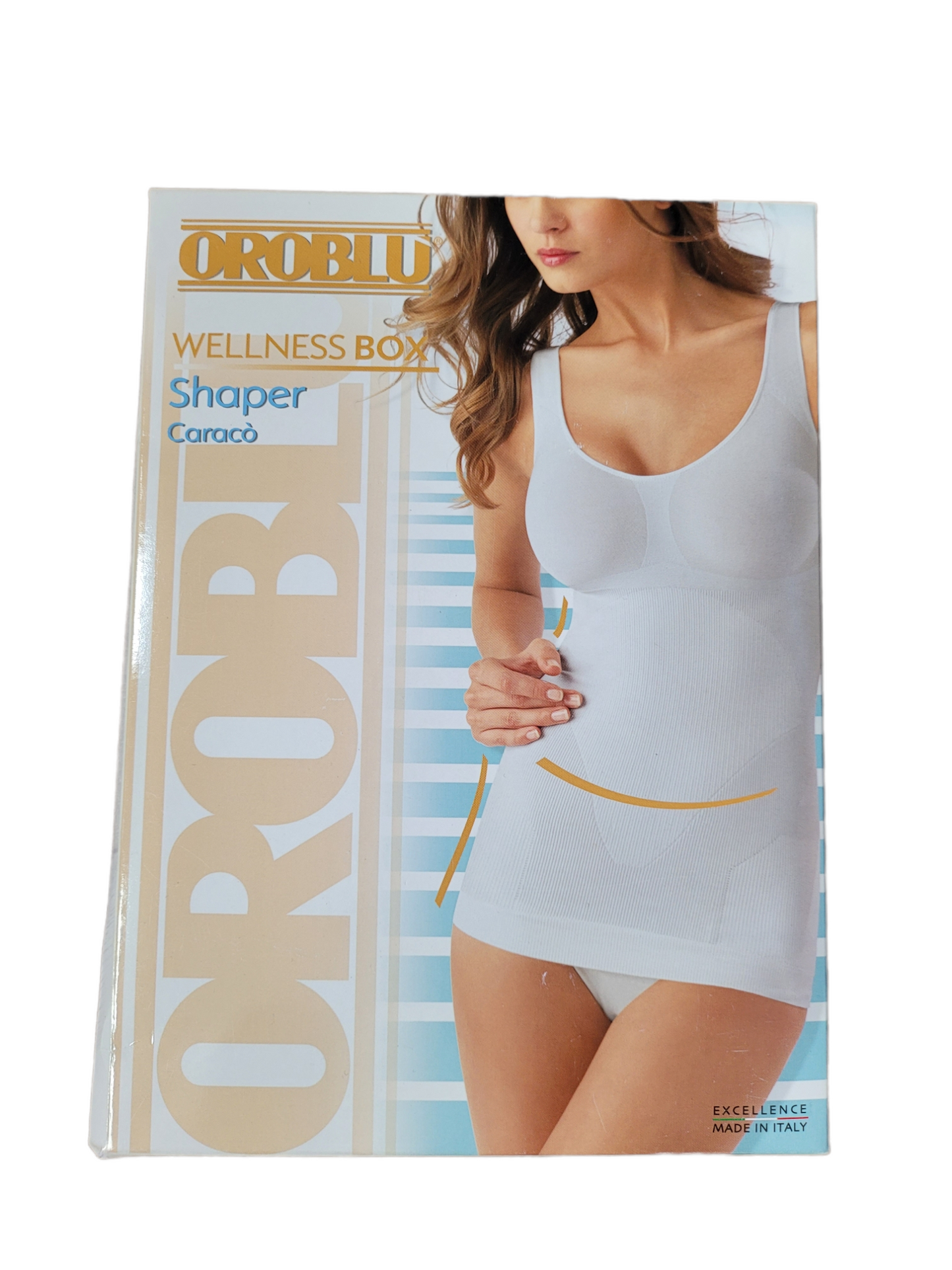 Oroblu - Wellness Box Shaper Shirt Wit / Nude / Zwart