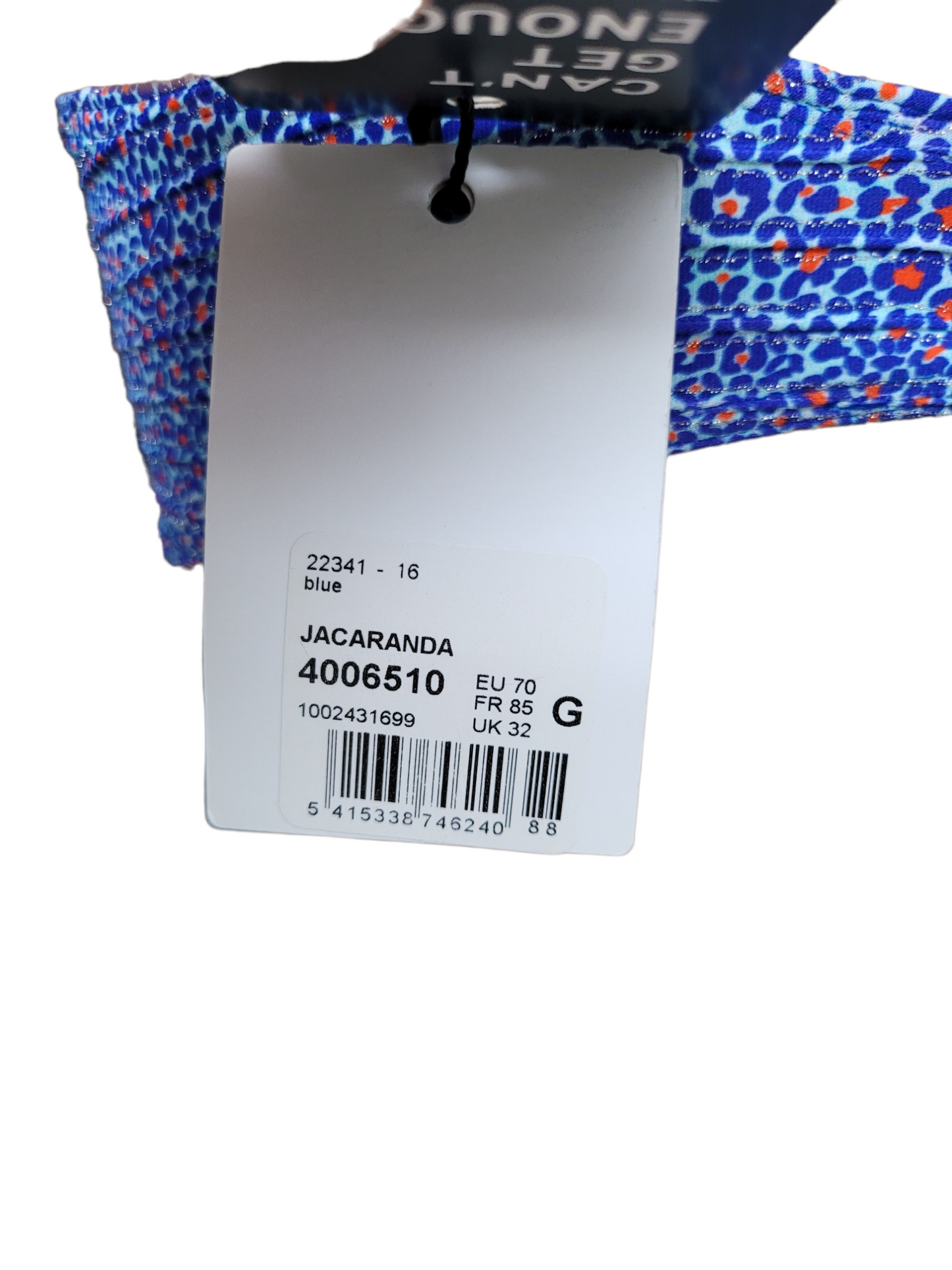 Prima Donna - Jacaranda Blue bikini set